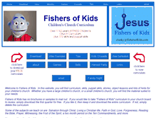 Tablet Screenshot of fishersofkids.com